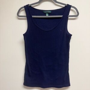Ralph Lauren Deep Blue Women's Tank Top